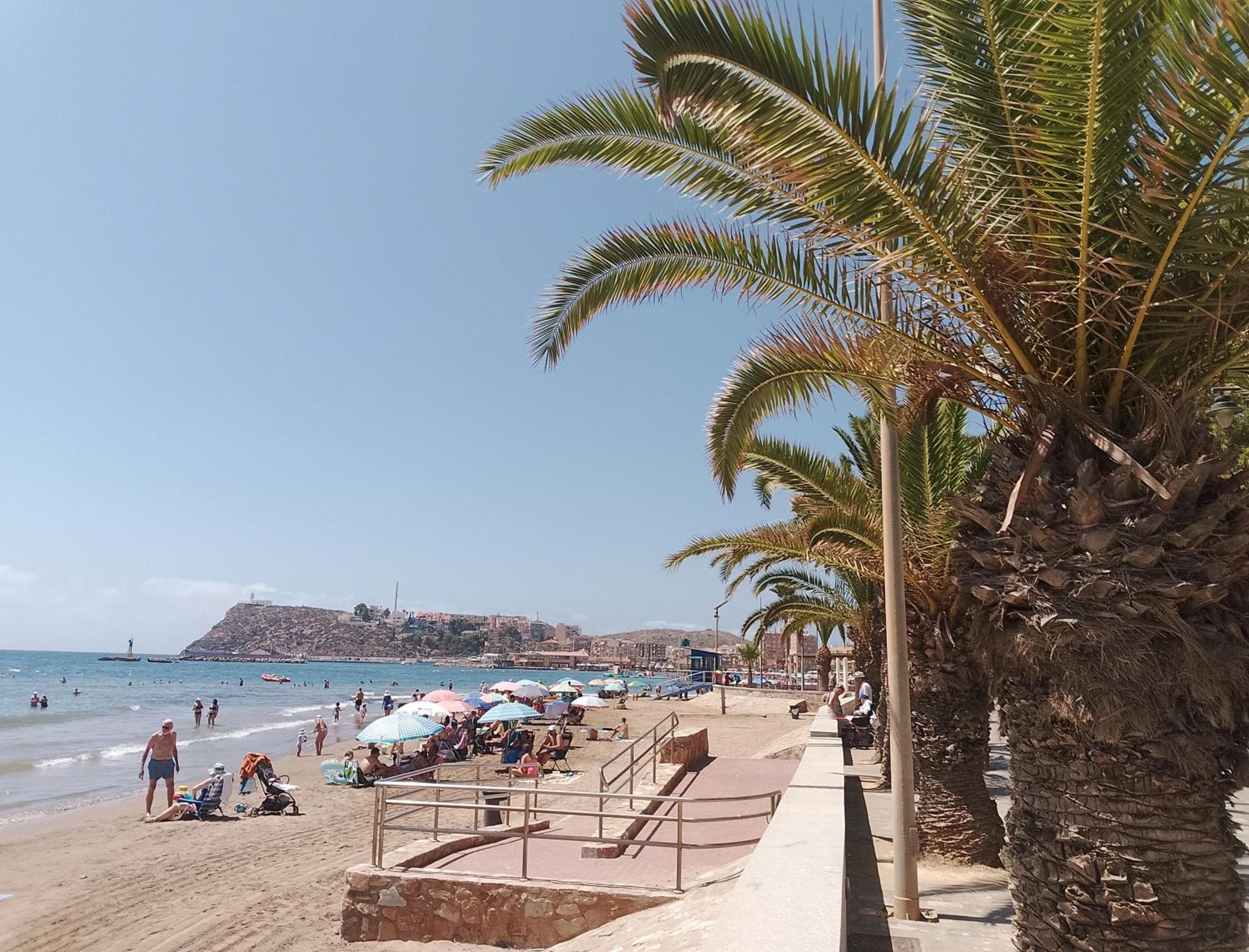 Ferienwohnung Playa Mazarron El Puerto de Mazarrón Exterior foto